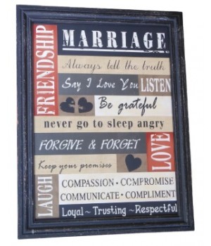 Tekstbord Marriage